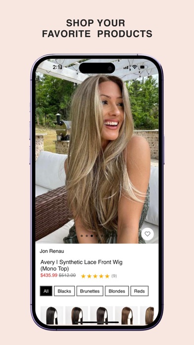 Wigs.com screenshot 3