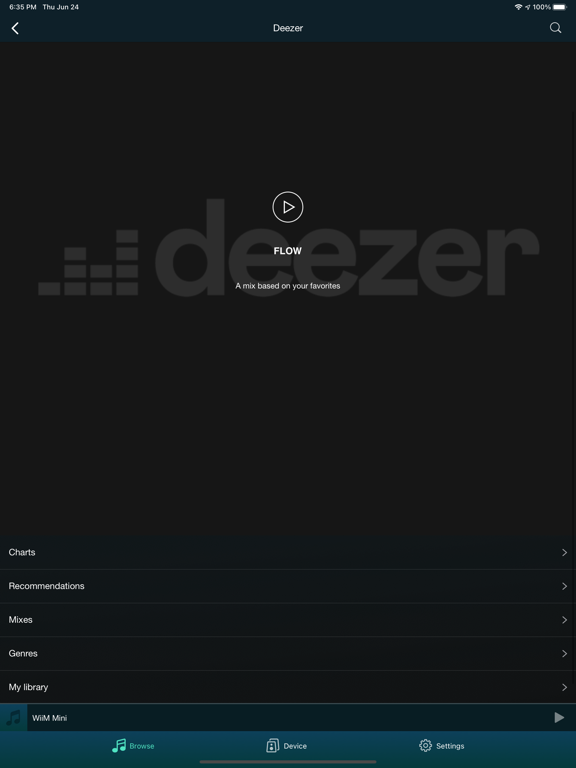 WiiM Home screenshot 1