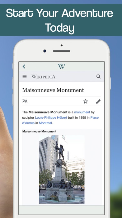 WikiCompass screenshot 1