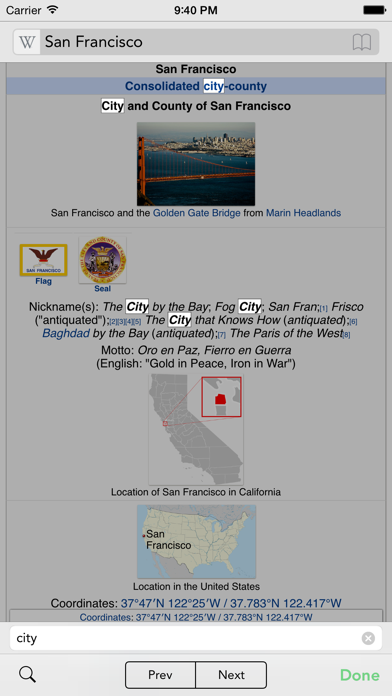 Wikipanion screenshot 2
