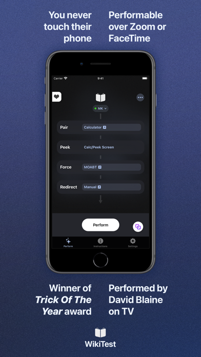 WikiTest screenshot 1