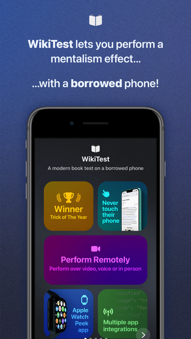 WikiTest screenshot 6
