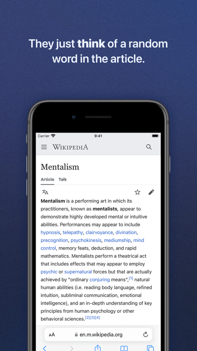 WikiTest screenshot 4