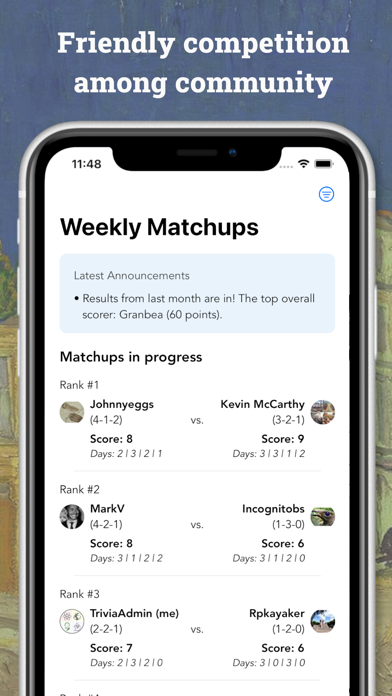 Wikitrivia: Daily Trivia Club screenshot 3