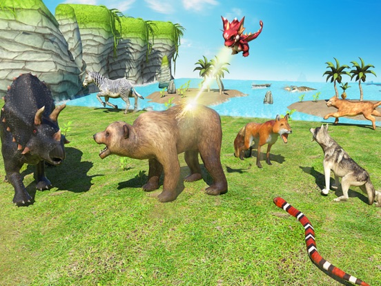 Wild Animal Beast Battle Game screenshot 8