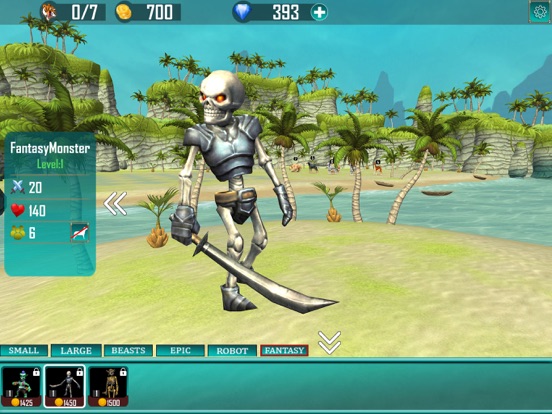 Wild Animal Beast Battle Game screenshot 3