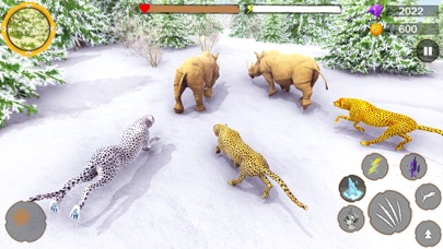 Wild Cheetah Family Sim 3D screenshot 2