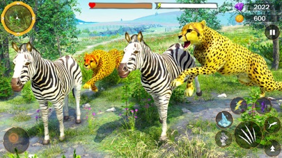 Wild Cheetah Family Sim 3D screenshot 1