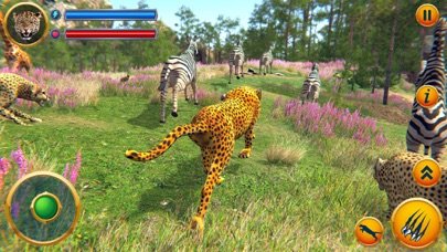 Wild Cheetah Family Simulator screenshot 3