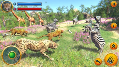 Wild Cheetah Family Simulator screenshot 4