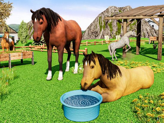 Wild Horse Family Life Game screenshot 5