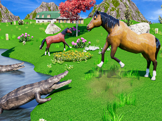 Wild Horse Family Life Game screenshot 6