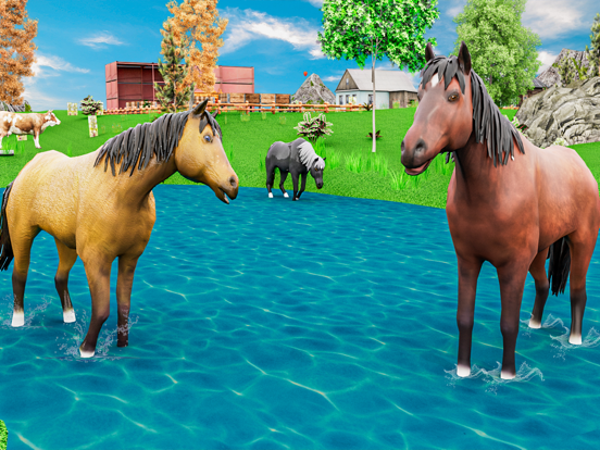 Wild Horse Family Life Game screenshot 4