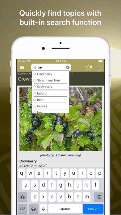 Wild Plant Survival Guide screenshot 1