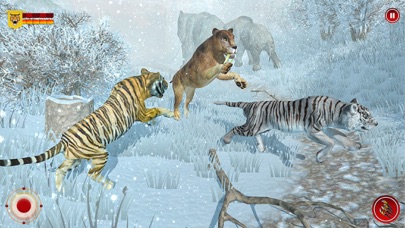 Wild Snow Tiger Safari Animal screenshot 5