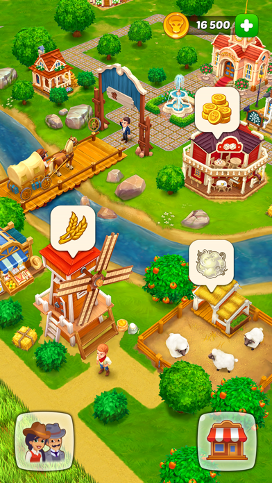 Wild West: Farm Town Building screenshot 1