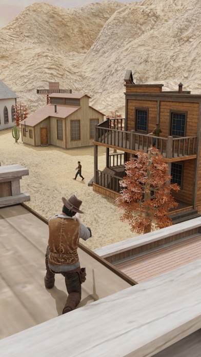Wild West Sniper: Cowboy War screenshot 1