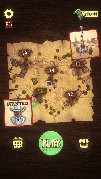 Wild West Sniper: Cowboy War screenshot 2