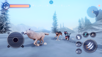 Wild Wolf Animals Simulator 3d screenshot 2