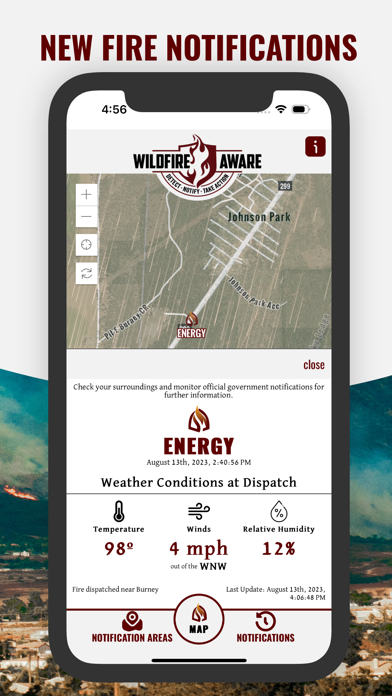 Wildfire Aware | Fire Alerts screenshot 2