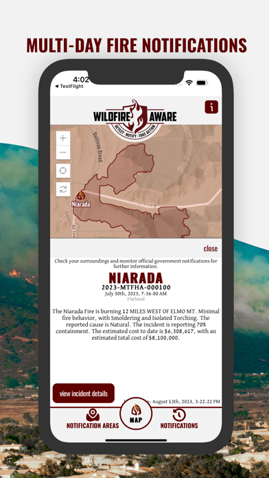 Wildfire Aware | Fire Alerts screenshot 3
