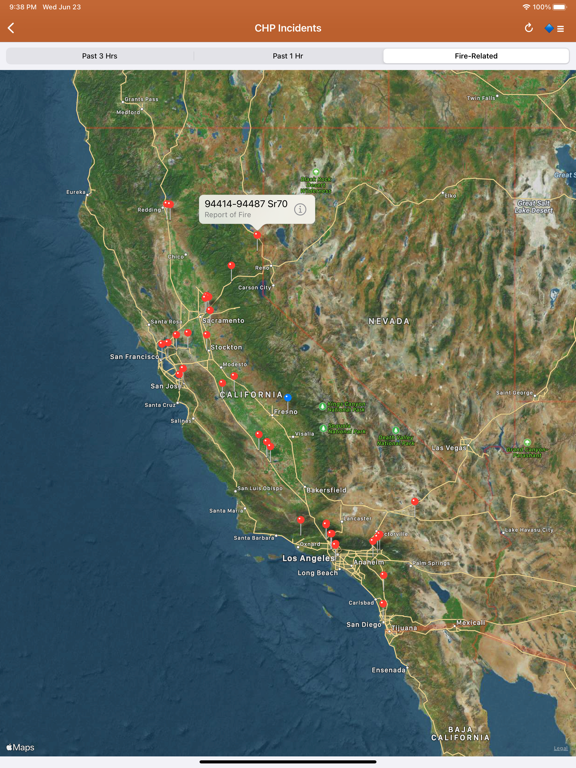 Wildfire Info screenshot 1