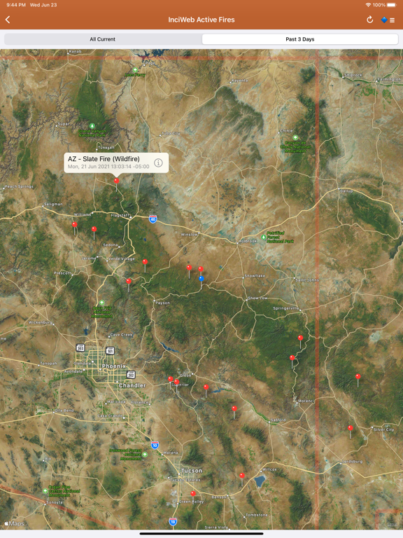 Wildfire Info screenshot 4