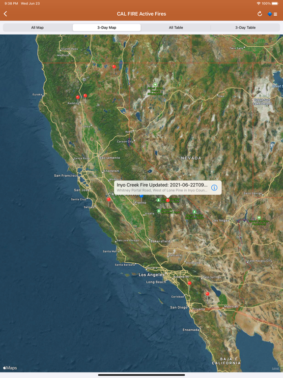 Wildfire Info screenshot 3