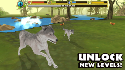 Wildlife Simulator: Wolf screenshot 1