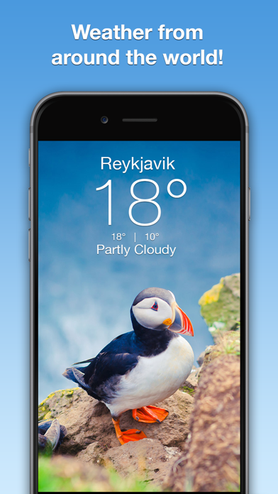 Wildlife Wallpaper Weather screenshot 1