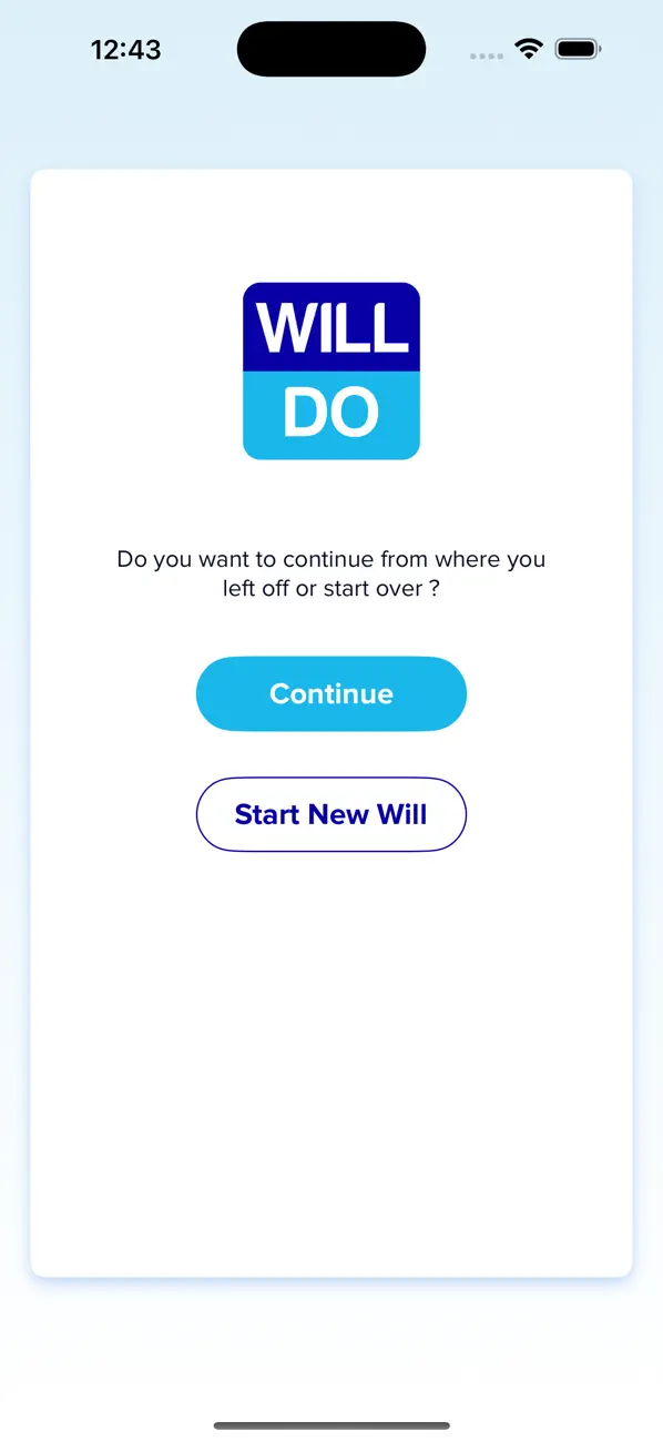WillDo – Instant Legal Wills screenshot 2