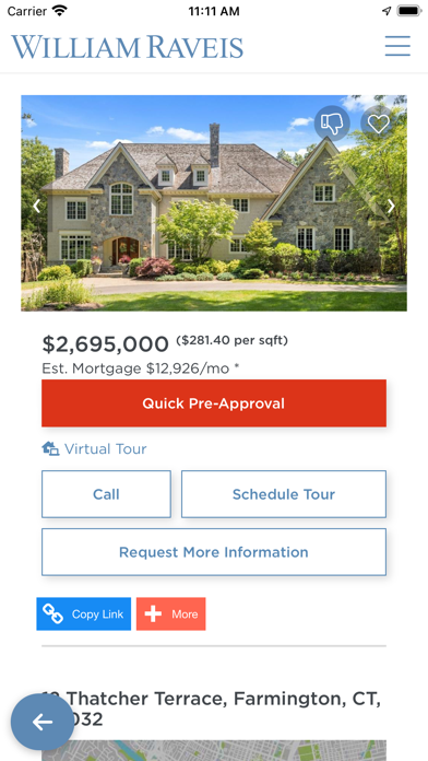 William Raveis Real Estate screenshot 1