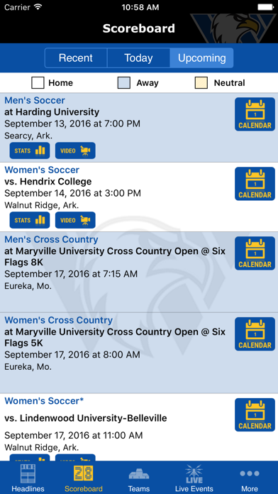 Williams Baptist University screenshot 3