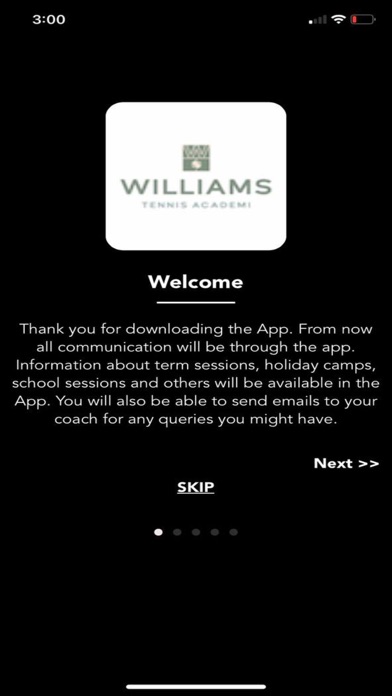 Williams Tennis Academi screenshot 5