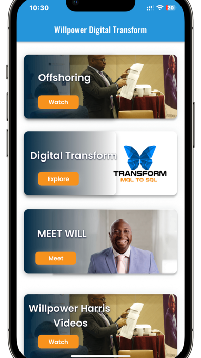 Willpower Digital Transform screenshot 1