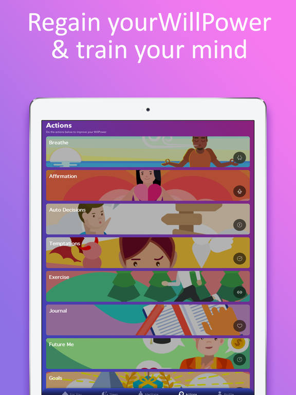 WillPower - Meditation & Sleep screenshot 4