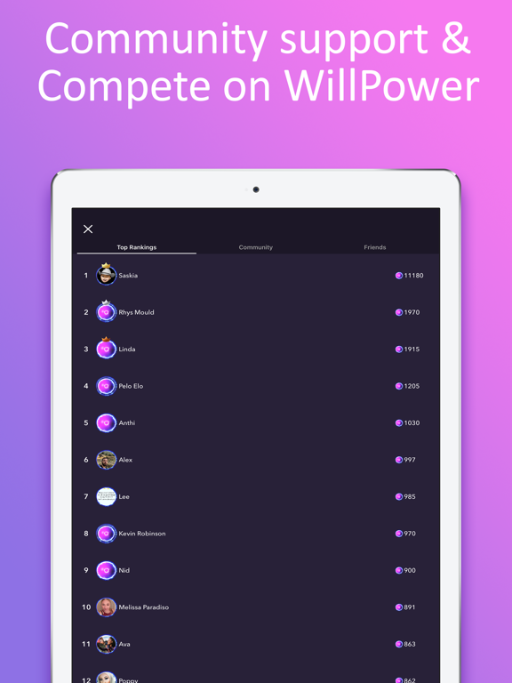 WillPower - Meditation & Sleep screenshot 1