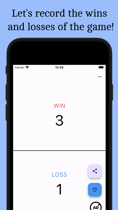 Win-Loss Counter screenshot 4