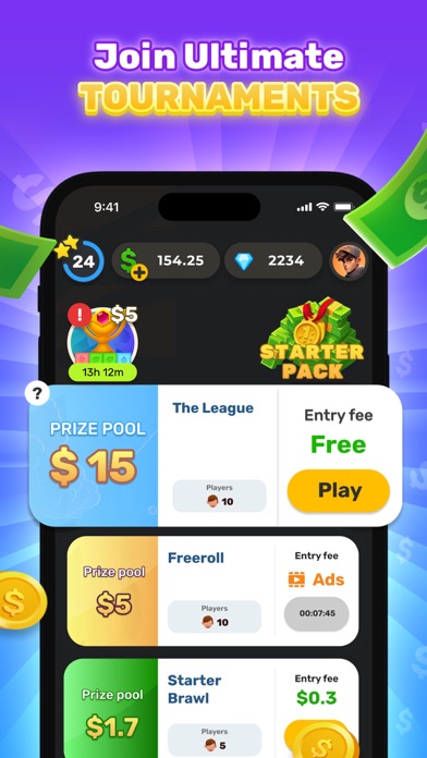 Win Real Money: PlayOff Games screenshot 3