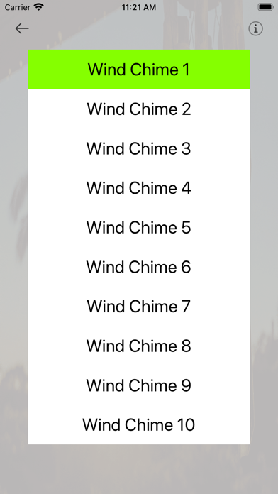 Wind Chime Sounds screenshot 2
