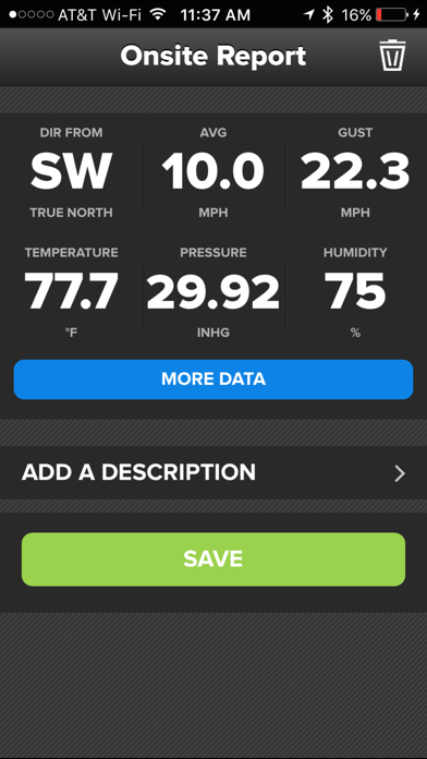 Wind & Weather Meter screenshot 3