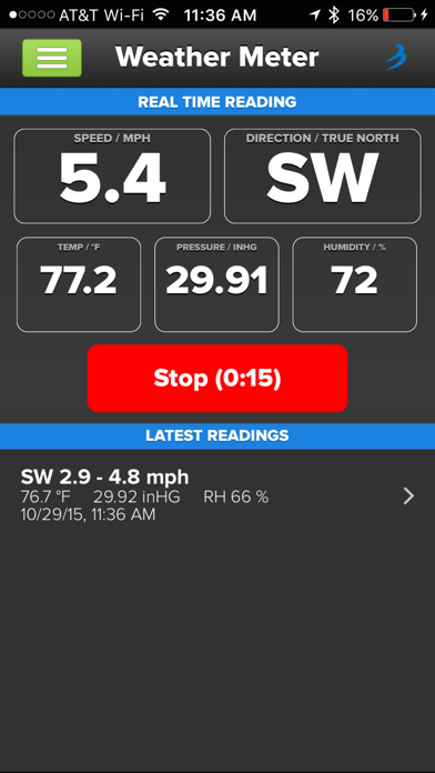 Wind & Weather Meter screenshot 4