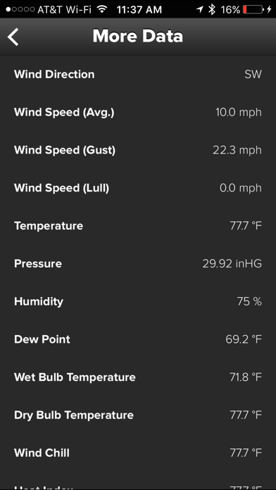 Wind & Weather Meter screenshot 2