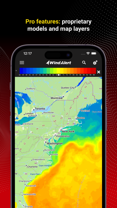 WindAlert: Wind & Weather Map screenshot 1