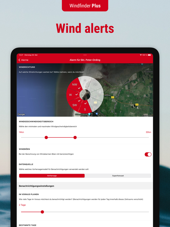 Windfinder: Wind & Weather map screenshot 1