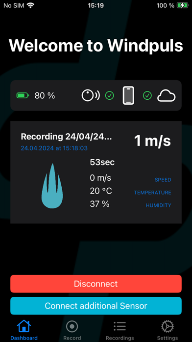 Windpuls screenshot 1