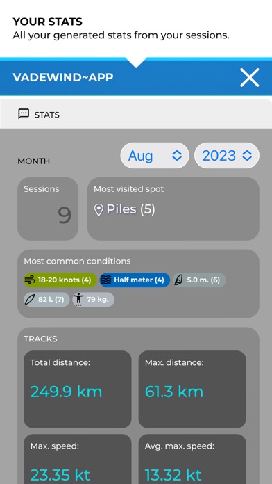 Windsurfing app (Vadewind) screenshot 2