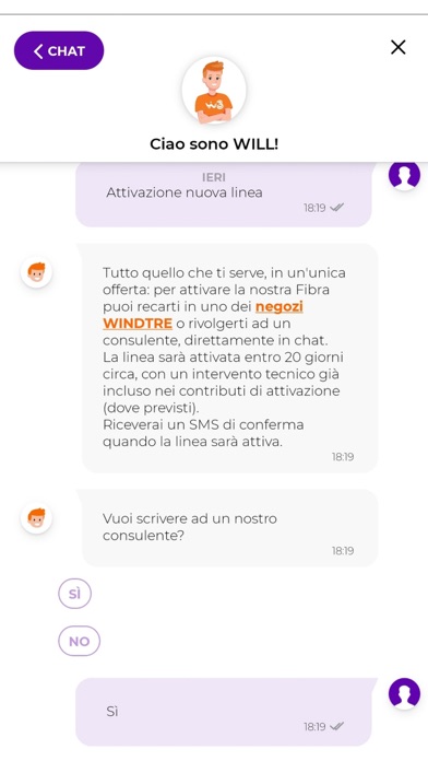 WINDTRE screenshot 1