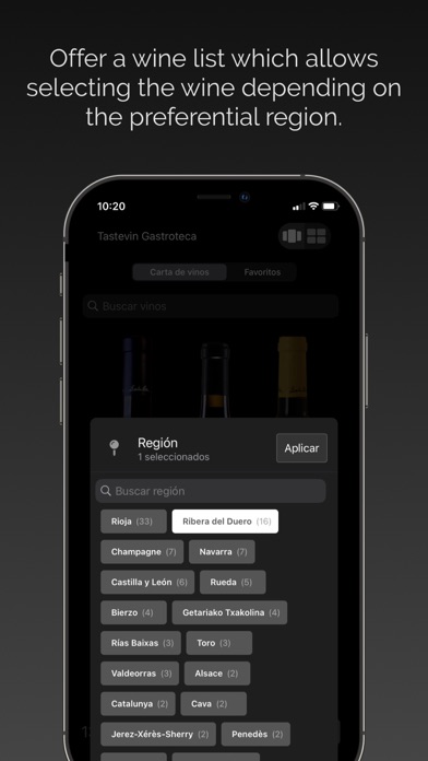 Wine Advisor for restaurants screenshot 3