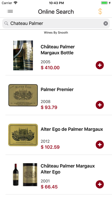 Wine Cellar Database screenshot 2